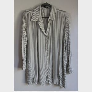 Striped Long Sleeve Blouse